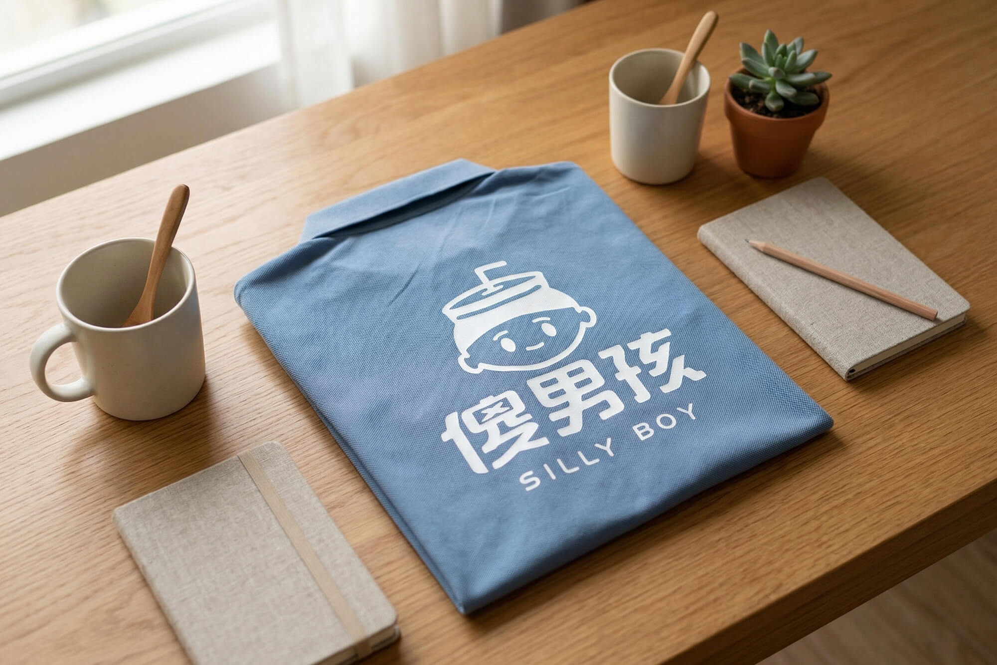 客製排汗POLO衫:傻男孩的第2張圖