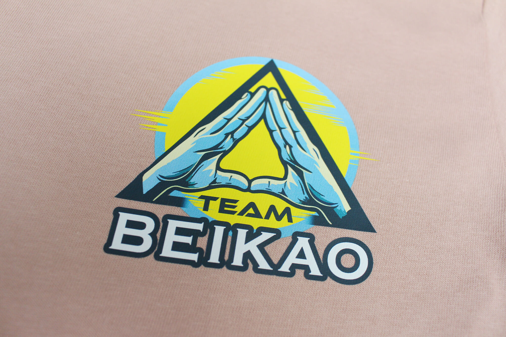 客製化棉質短T:三角形TEAM的第1張圖