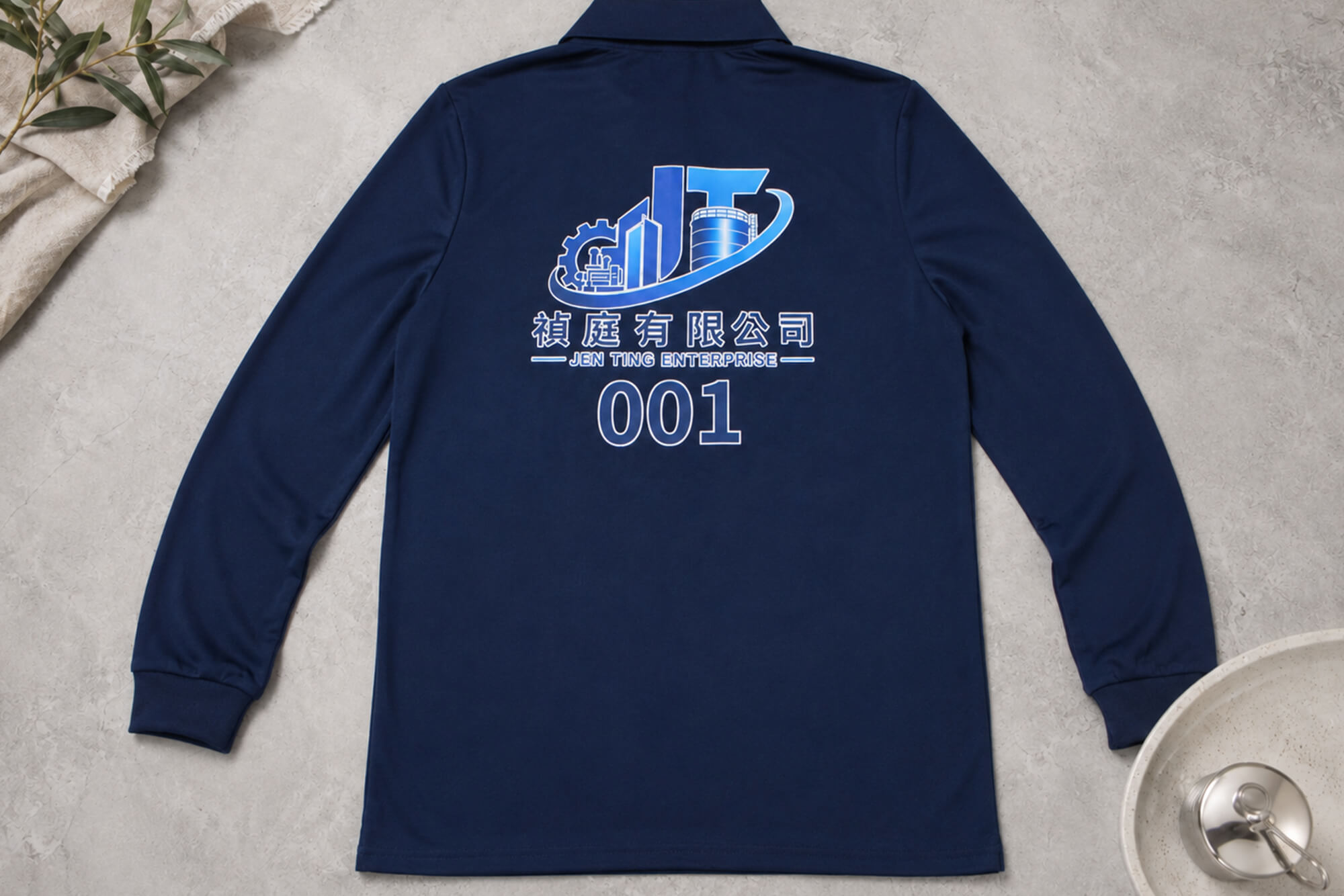 客製化長袖POLO衫:禎庭有限公司的第2張圖